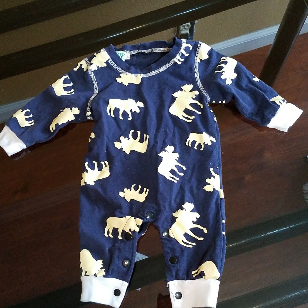 don't moose with me baby onsie